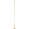 Japanese Japanese-Made Bar Tools*24 Kt Gold Teardrop Spoon (40Cm)