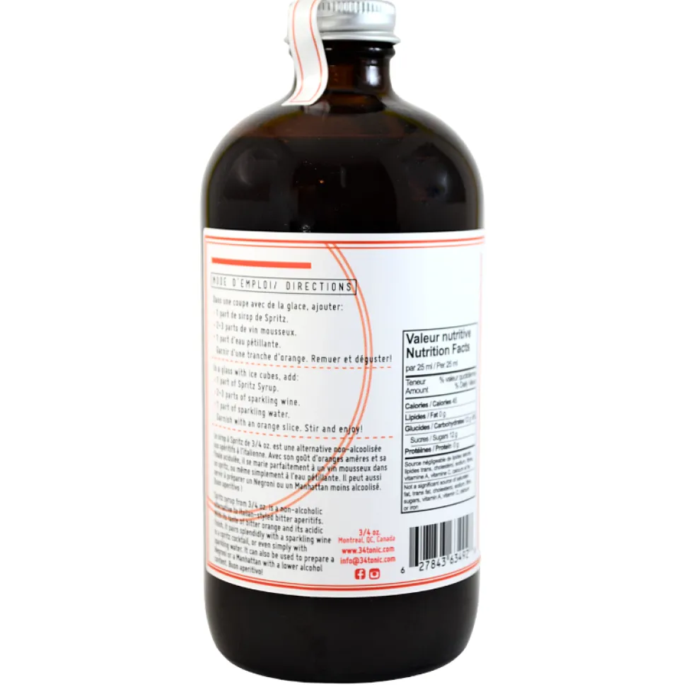 Enterprises JESEMI Inc. Syrups*3/4 Oz. Maison Spritz Syrup