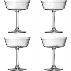 Urban Bar Coupes / Nick & Nora*1920 Retro Shallow Fizz Glass