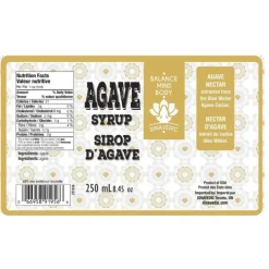 Qualifirst Foods Inc. Syrups*Agave Syrup