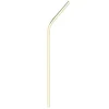 True Fabrications Straws*Angled Gold Straws