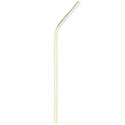 True Fabrications Straws*Angled Gold Straws