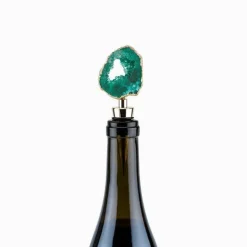 True Fabrications Wine*Assorted Geode Bottle Stoppers