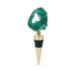 True Fabrications Wine*Assorted Geode Bottle Stoppers