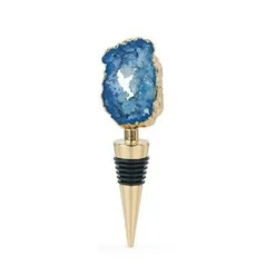 True Fabrications Wine*Assorted Geode Bottle Stoppers