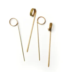 RSVP Tiki*Bamboo Ring Picks (Pack Of 50)