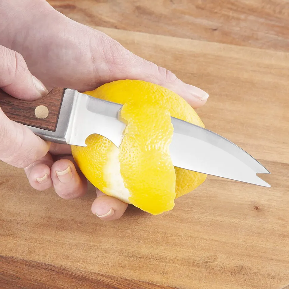 Product Specialties Inc. Garnishes*Bartender's Bar Knife & Zester Set
