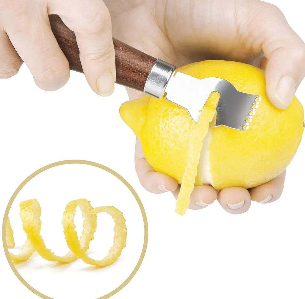 Product Specialties Inc. Garnishes*Bartender's Bar Knife & Zester Set