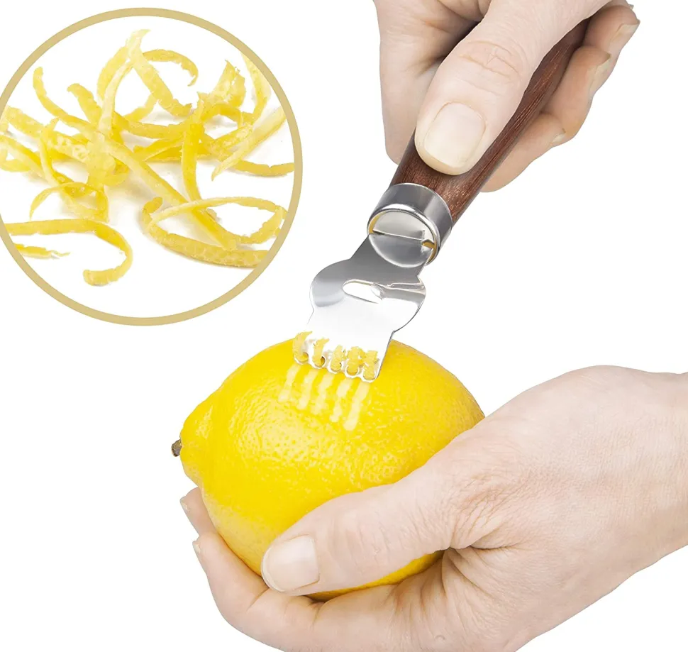 Product Specialties Inc. Garnishes*Bartender's Bar Knife & Zester Set