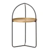 Bloomingville Bar Carts*Black + Gold Tray Stand
