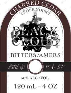 Black Cloud Bitters Bitters*Black Cloud - Charred Cedar Bitters