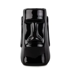 China Tiki Mugs*Black Easter Island Tiki Mug