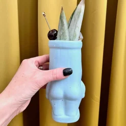 China Tiki*Blue Cheeky Tiki Mug