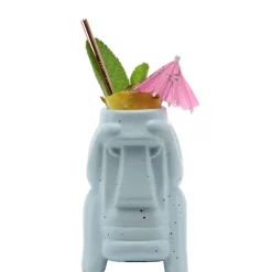 China Tiki Mugs*Blue Suffering Bastard Tiki Mug