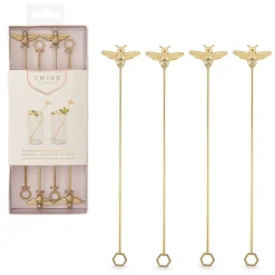 True Fabrications Tiki*Bumble Bee Stir Sticks (Set Of 4)