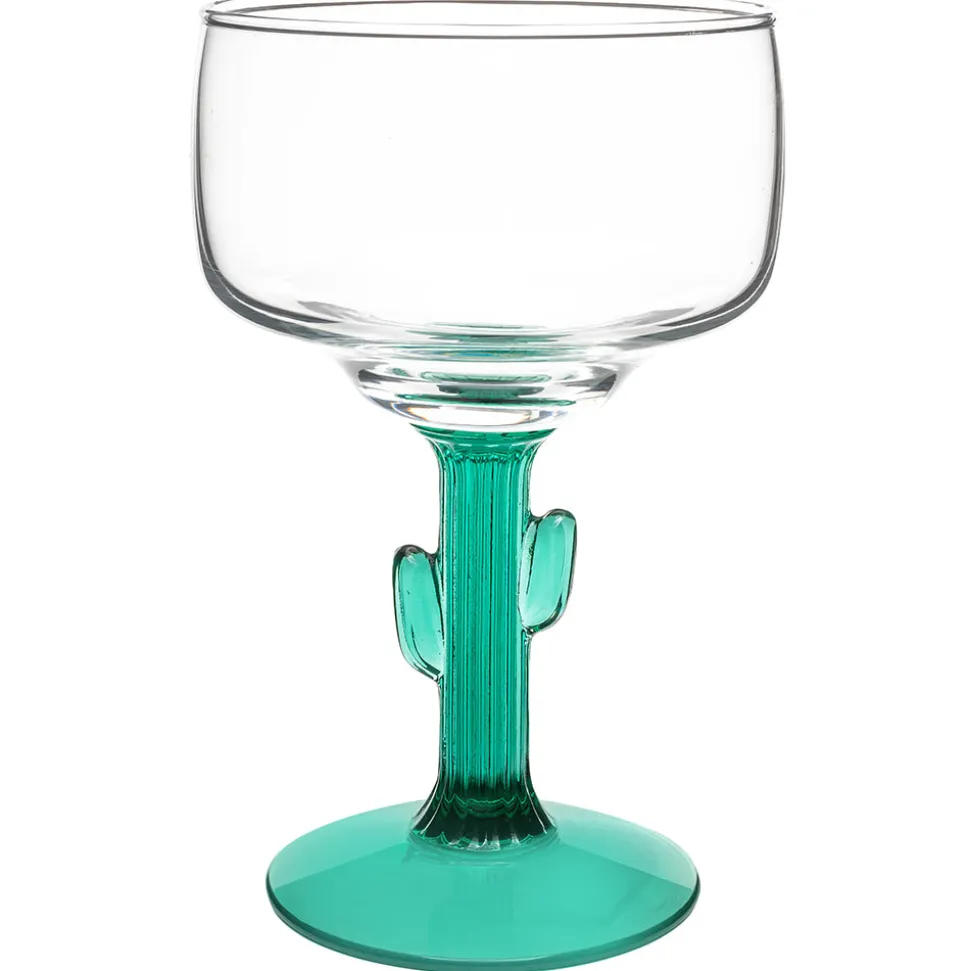 True Fabrications Tiki*Cactus Margarita Glass