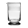 Urban Bar Mixing Glasses*Calabrese Etched Footed Mixing Glass