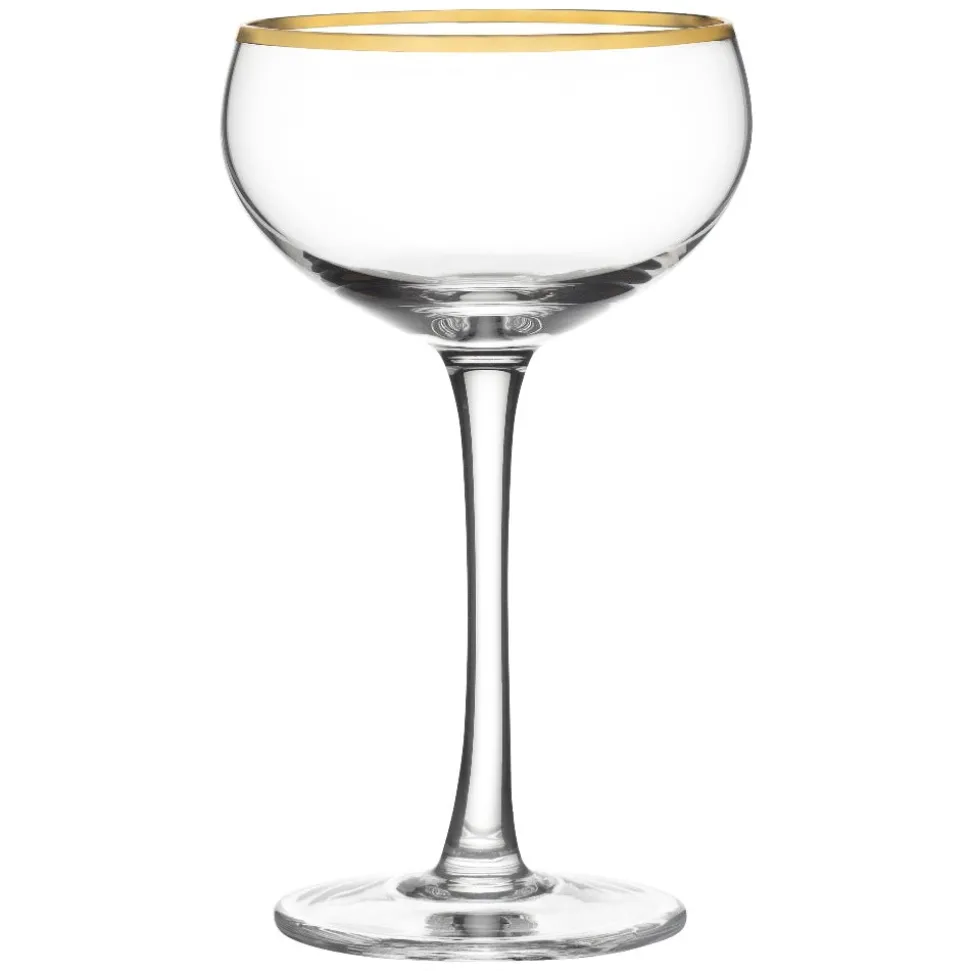 Better Refined - CHINA Coupes / Nick & Nora*Cleo Gold Rim Coupe