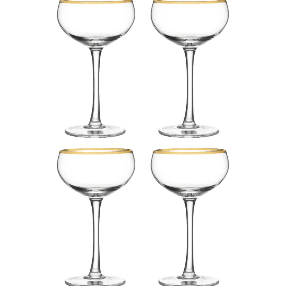 Better Refined - CHINA Coupes / Nick & Nora*Cleo Gold Rim Coupe