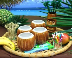 Dynasty Wholesale Tiki*Coconut Tiki Mug