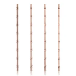 True Fabrications Straws*Copper Bamboo Straw