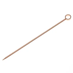 China Garnishes*Copper Circle Cocktail Pin