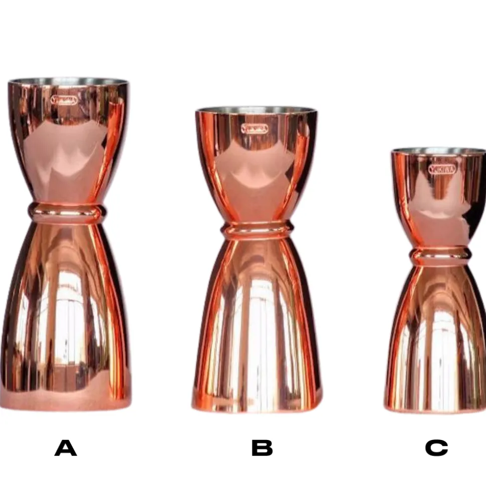 Japanese Jiggers*Copper Cup Jigger - Available In 3 Sizes