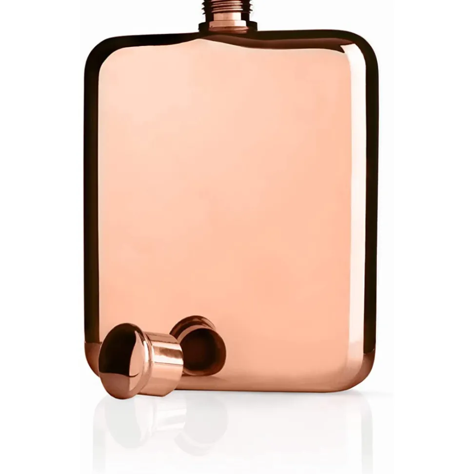 True Fabrications Flasks*Copper Plated Flask