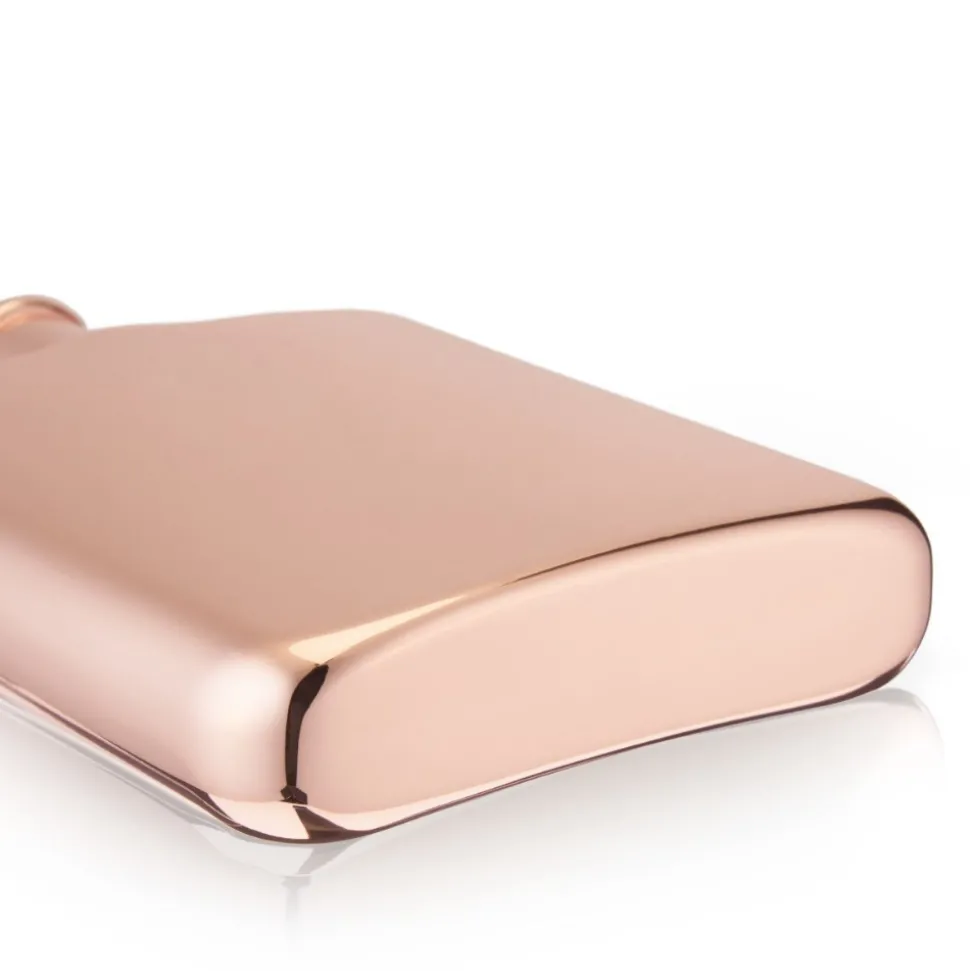 True Fabrications Flasks*Copper Plated Flask