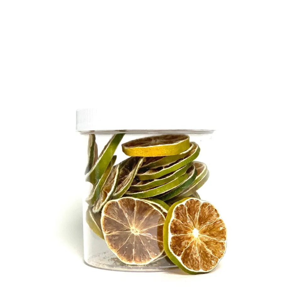 Blue Henry Spirits Tiki*Dehydrated Lime Wheels
