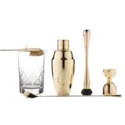 China Bar Tool Sets*Deluxe Gold Bar Tools Set