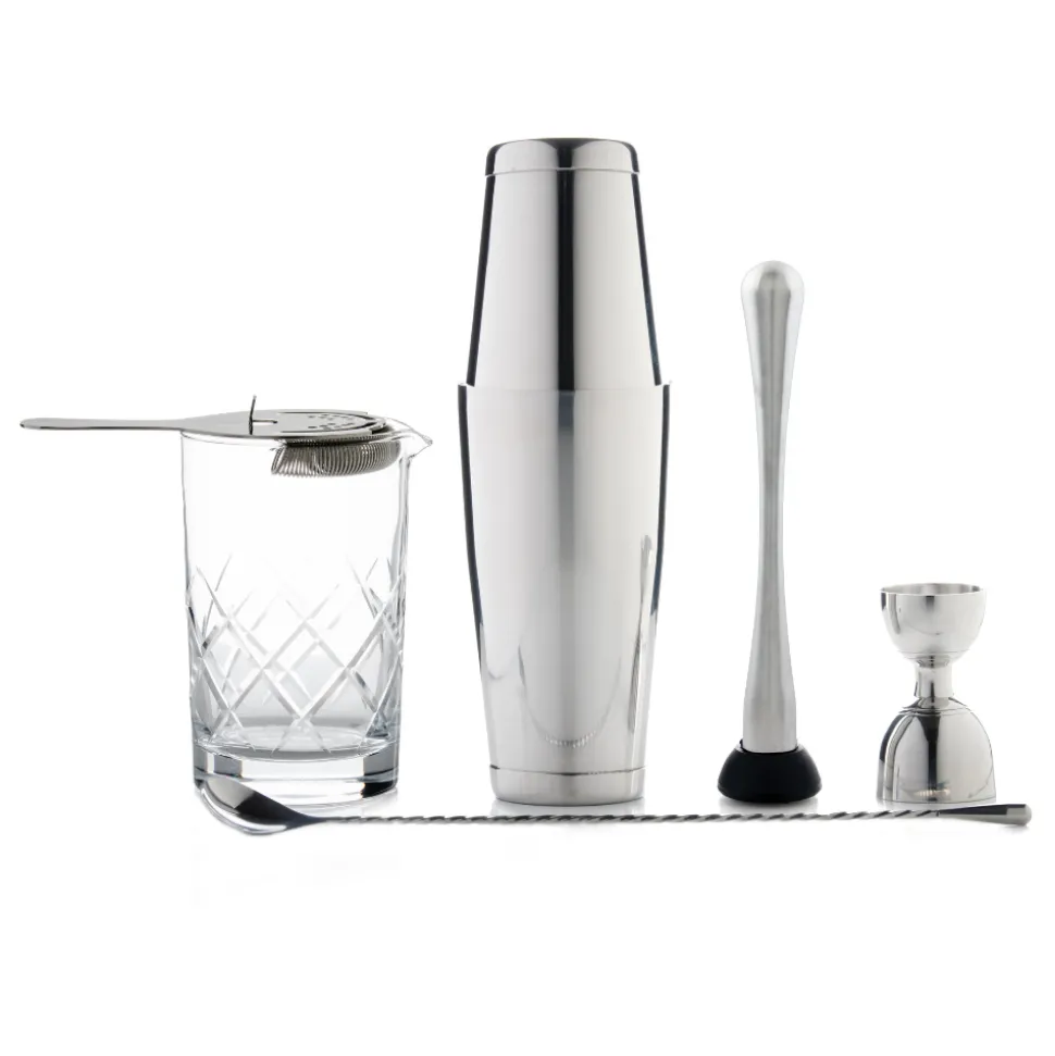 China Potion House Bar Tools*Deluxe Stainless Steel Bar Tools Set