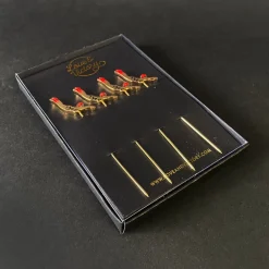 Love and Victory Cocktail Picks & Stirrers*Diver Cocktail Pins (Set Of 4)