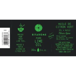 Qualifirst Foods Inc. Garnishes*Edible Lime Oil 30Ml