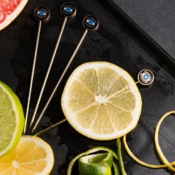 Love and Victory Garnishes*Evil Eye Cocktail Pins (Set Of 4)