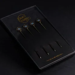 Love and Victory Cocktail Picks & Stirrers*Evil Eye Cocktail Pins (Set Of 4)