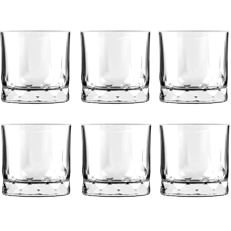 Puddifoot Tumblers*Faceted Double Rocks Glass