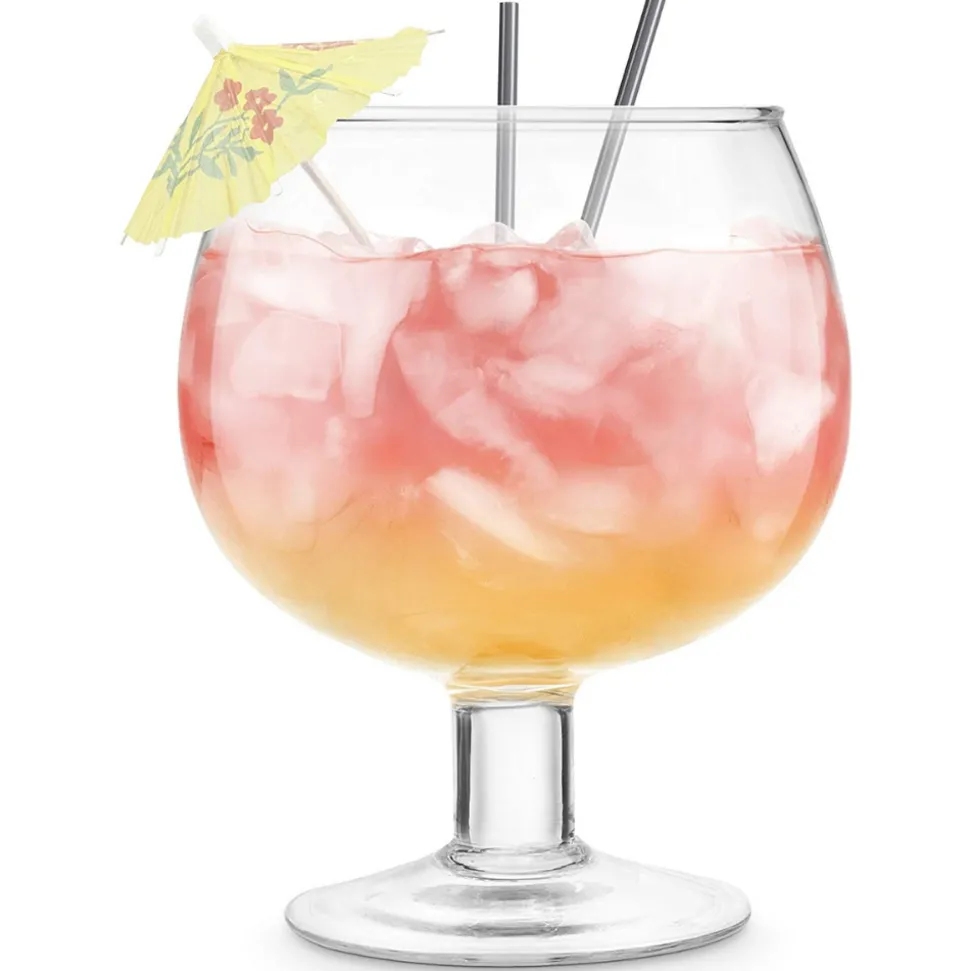 Product Specialties Inc. Tiki Mugs*Final Touch Cocktail Fishbowl Glass