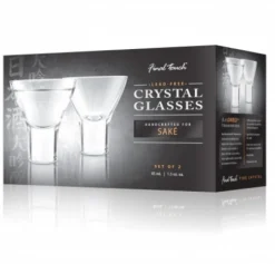 Product Specialties Inc. Spirit Tasting*Final Touch Lead-Free Crystal Sake Glasses (Set Of 2)