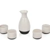 True Fabrications Decanters & Pitchers*Fire-Glazed Sake Set