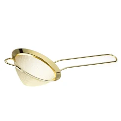 China Potion House Bar Tools*Gold Conical Mesh Strainer