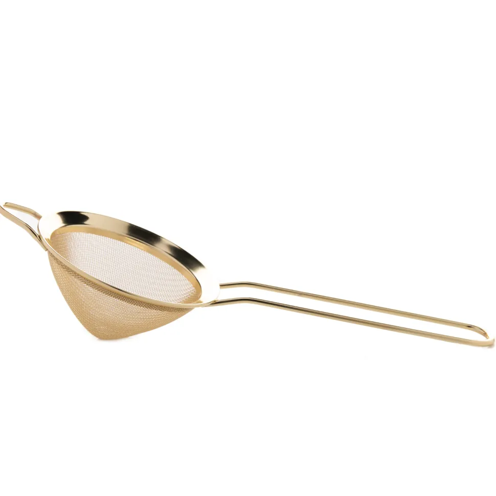 China Strainers*Gold Conical Mesh Strainer