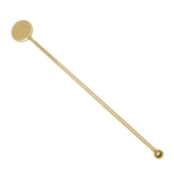 China Garnishes*Gold Disc Top Stir Stick