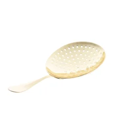 China Potion House Bar Tools*Gold Julep Strainer