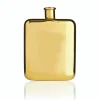 True Fabrications Flasks*Gold Plated Flask
