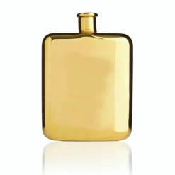True Fabrications Flasks*Gold Plated Flask