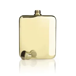 True Fabrications Flasks*Gold Plated Flask