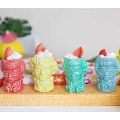 Toynk Tiki Mugs*Golden Girls Mini Muglet Set Of 4