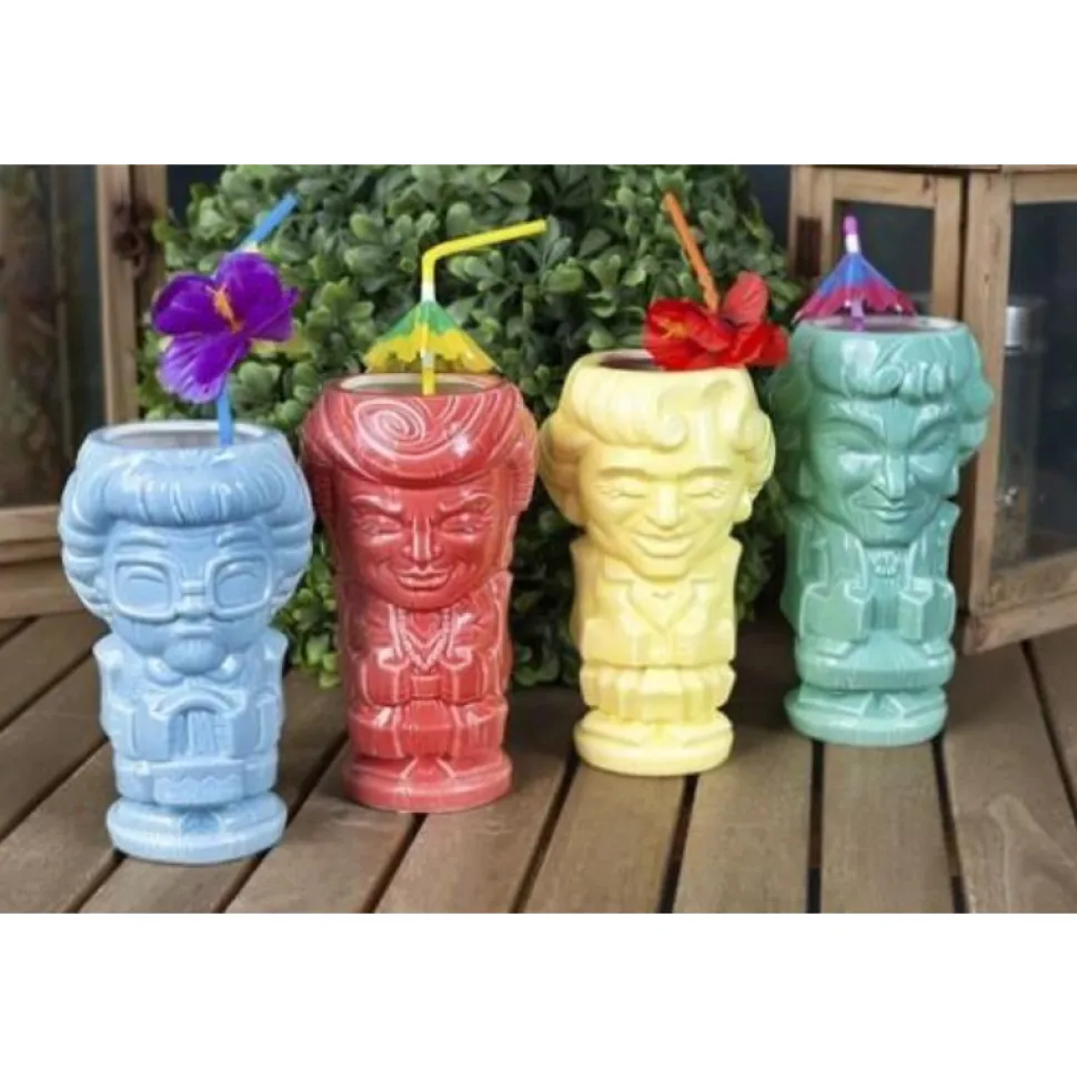 Toynk Tiki*Golden Girls Rose Tiki Mug