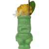 China Tiki*Green Cheeky Tiki Mug